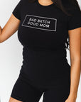 Black Slim Fit T-Shirt