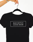 Black Crop Tee