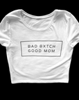 White Crop Tee